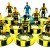 Subbuteo Andrew Table Soccer AEK ATHENS 2023-24, 100 Years Centenary team on Special painted edition WSB Professional bases